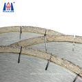 Fan shape segment 16 inch marble cutting diamond saw blade